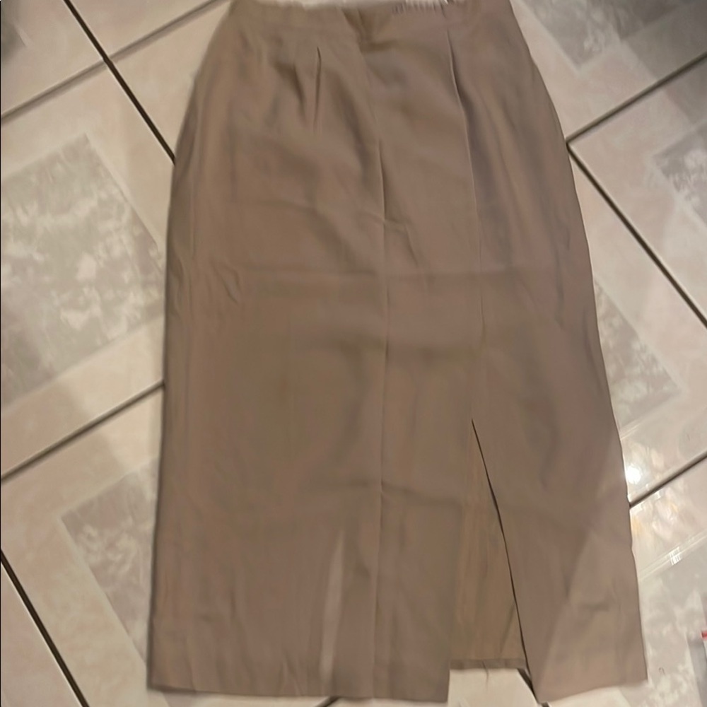 Elegant Tan Skirt